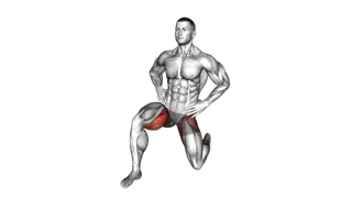 Kneeling Hip Flexor Transverse exercise