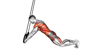 Ring Extended Plank exercise