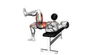 Dumbbell Opposite 2 Point Bench Press exercise