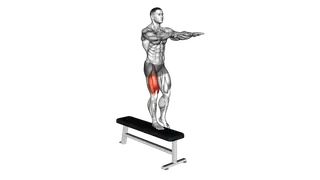 Bodyweight Lateral Step Up exercise