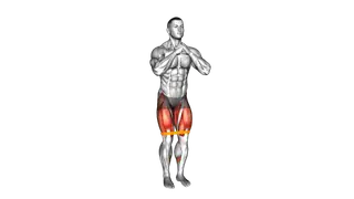Resistance Band Squat Step Out exercise