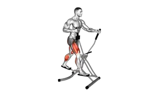 Lever Air Walk exercise