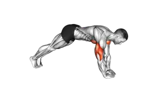 Bodyweight Skullcrusher exercise