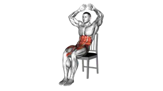Seated Under Knee Clap on a Chair
