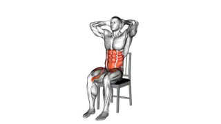 Seated Alternate Foot Taps on a Chair