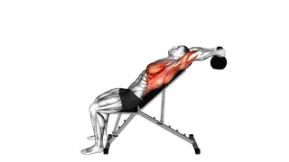 Kettlebell Incline Pullover