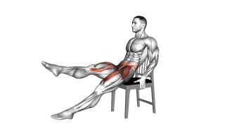 Seated Leg Kick on a Chair