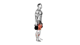 Kettlebell Forward Backward Lunge exercise