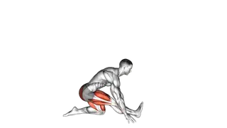 Low Lunge to Hamstring Stretch exercise