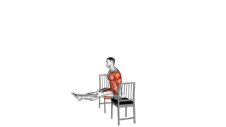 Planche on a Chair exercise
