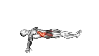 Lying Crossover Stretch