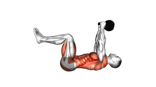 Kettlebell Pullover Dead Bug