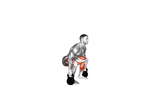Kettlebell Deadlift exercise