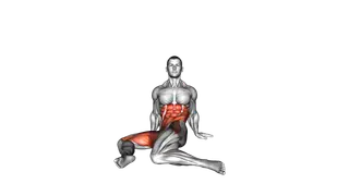 90 to 90 (beginner) exercise