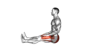 Sitting Alternating Quads Stretch