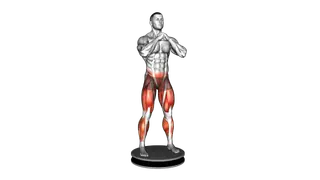 Balance Disk Squat