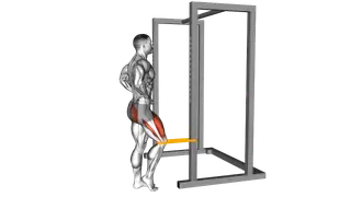 Resistance Band Standing Single Leg Knee Extension