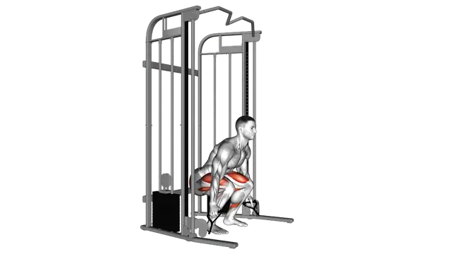 Cable Deadlift exercise demonstration