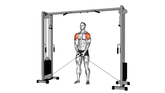 Cable Lateral Raise exercise demonstration