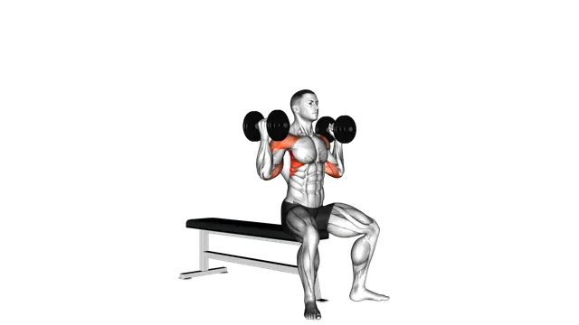 Dumbbell Arnold Press II exercise demonstration