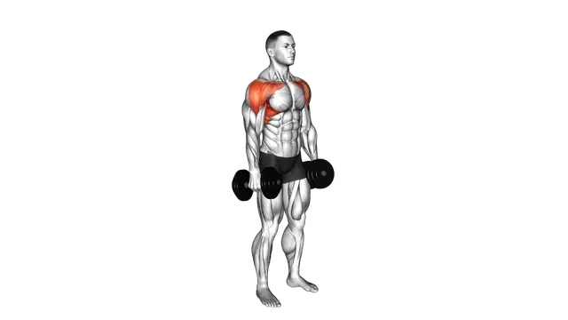 Dumbbell Lateral to Front Raise exercise demonstration