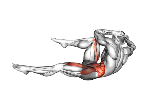 Elbow To Knee exercise demonstration