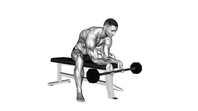 Barbell Finger Curls exercise demonstration