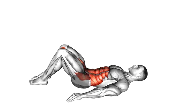 Hip Raise (bent knee) exercise demonstration