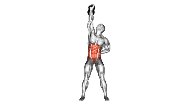 Kettlebell Advanced Windmill exercise demonstration