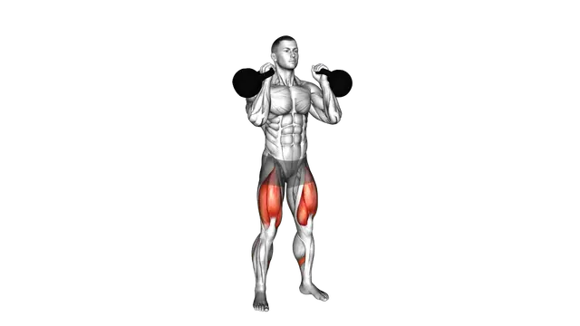 Kettlebell Front Squat exercise demonstration