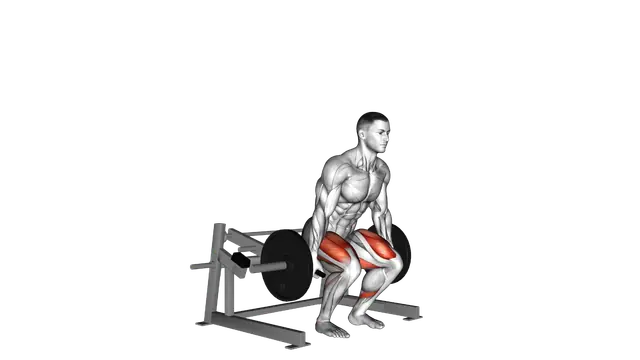 Lever Deadlift (plate loaded) exercise demonstration