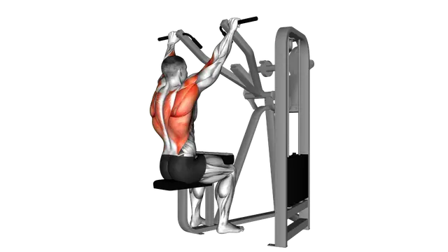 Lever Front Pulldown exercise demonstration