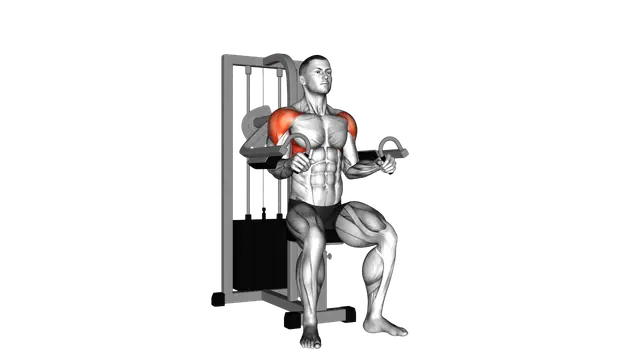 Lever Lateral Raise exercise demonstration