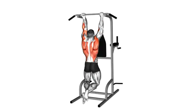 Mixed Grip Chin up exercise demonstration