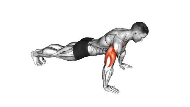 Push up m exercise demonstration
