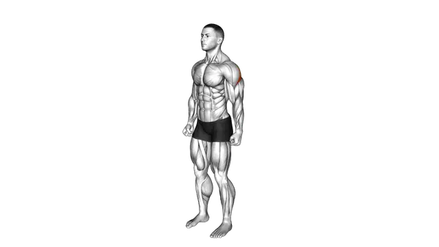 Rear Deltoid Stretch exercise demonstration