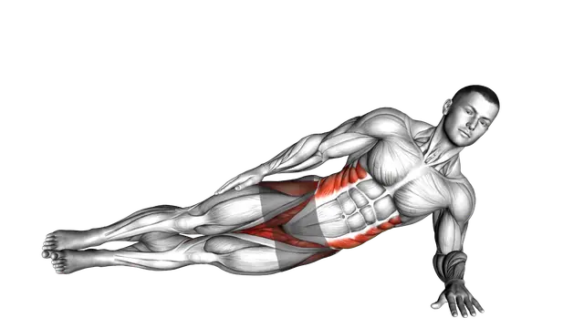 Side Plank exercise demonstration
