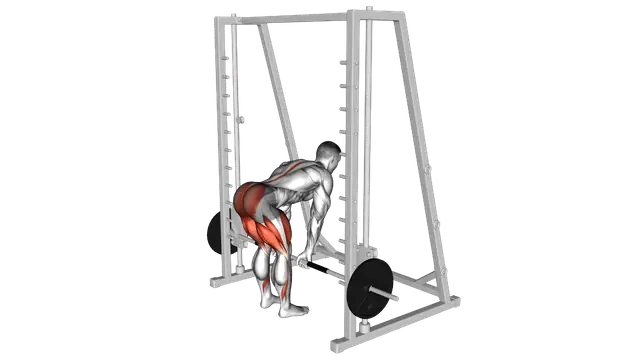 Smith Deadlift exercise demonstration