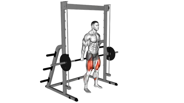 Smith Hack Squat exercise demonstration