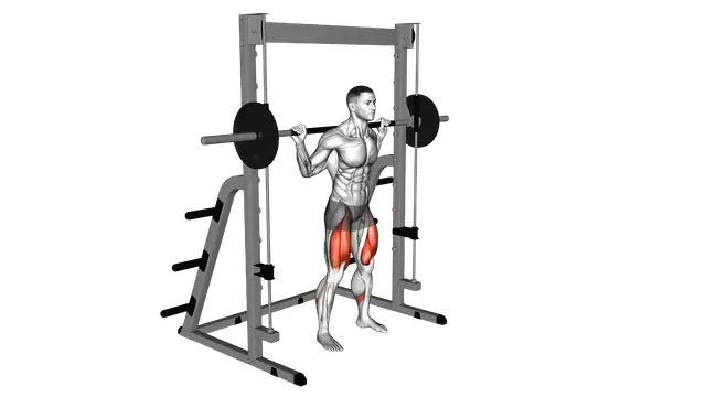 Smith Squat exercise demonstration