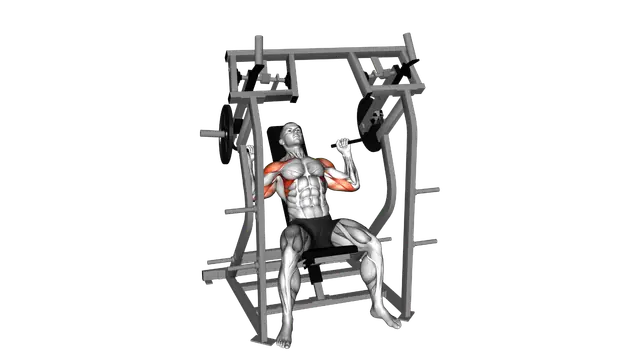 Lever Shoulder Press (plate loaded) exercise demonstration