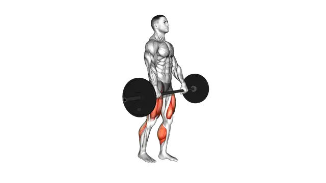 Barbell Split Stance RDL exercise demonstration
