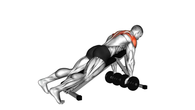 Dumbbell Incline Alternate Neutral Grip Reverse F exercise demonstration