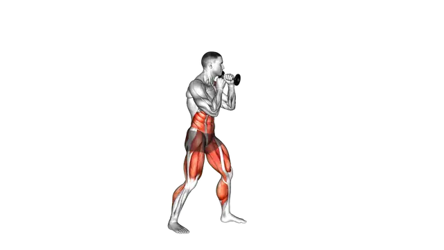 Boxing Full Uppercut (with Dumbbell) exercise demonstration