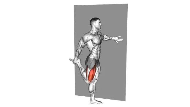 Standing Quadriceps Stretch exercise demonstration