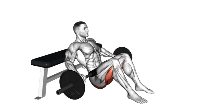 Barbell Hip Thrust exercise demonstration
