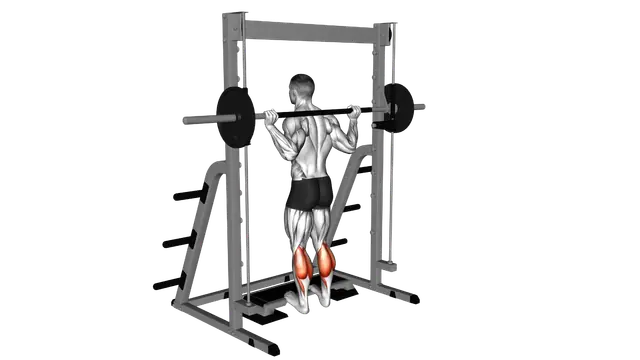 Smith Calf Raise exercise demonstration