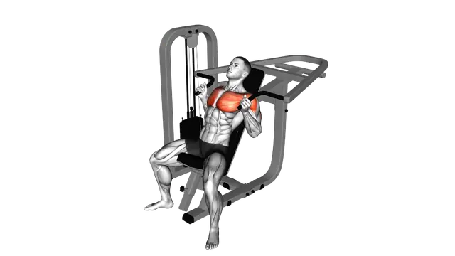 Lever Incline Hammer Chest Press exercise demonstration