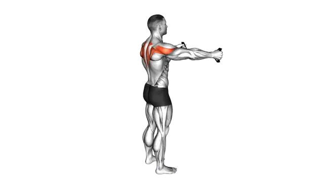 Band Pull Apart exercise demonstration