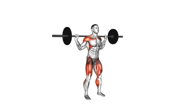 Barbell Snatch Balance exercise demonstration